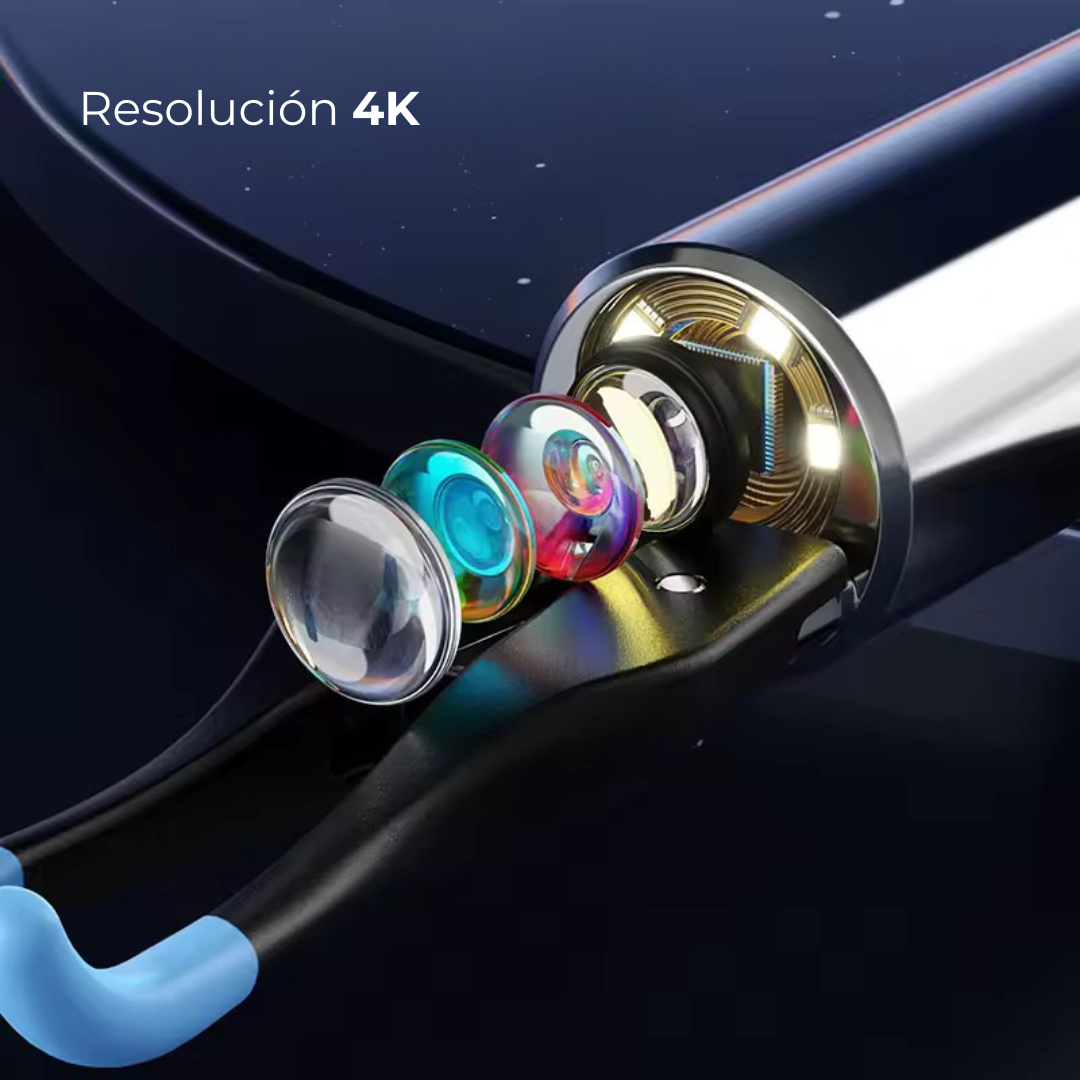 Limpiador Inteligente de Oído Inalámbrico con Cámara 4K (Android / iOS)