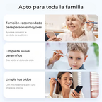 Limpiador Inteligente de Oído Inalámbrico con Cámara 4K (Android / iOS)